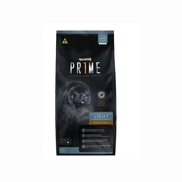 Ração Special Dog Prime Raças Médias e Grandes Light 15kg