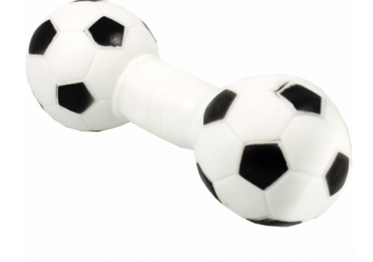 Brinq Vinil Halteres Bola De Futebol