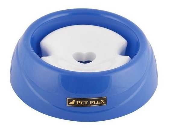 Bebedouro com Garrafa 500ml para Pets de Pelo Longo Azul