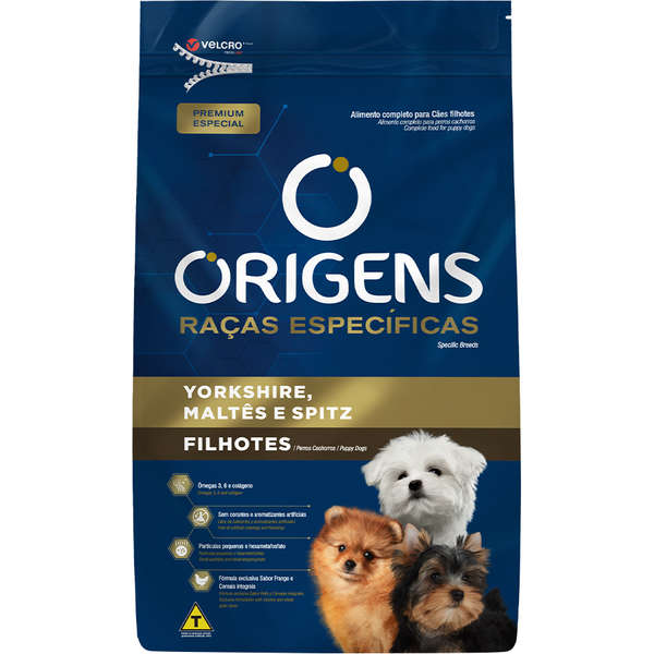 Origens Filhote York/Malt/Spi 1Kg