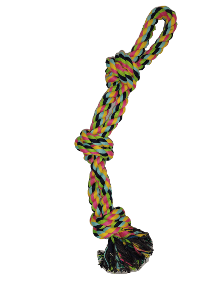 Brinquedo Corda De Tres Nos