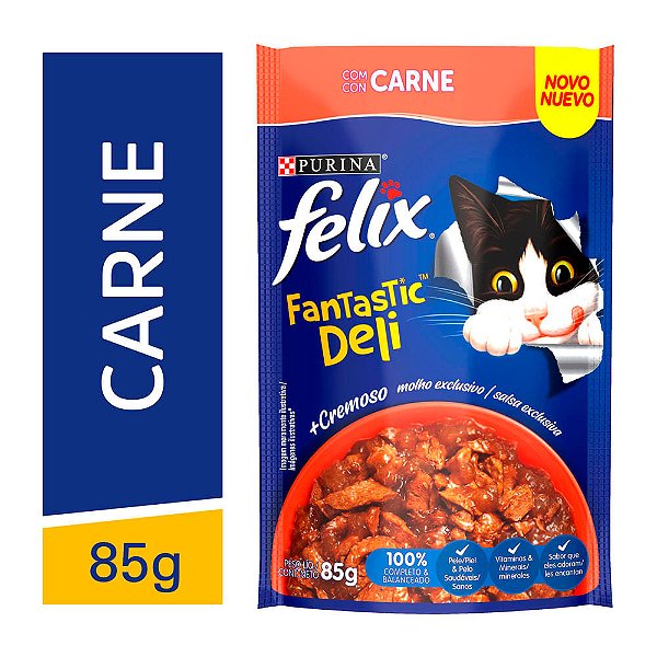 Felix Fantastic Deli Carne 85G