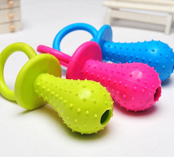 Brinquedo Dog Mini Chupeta Borracha