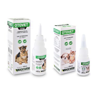 Kit Otovet Limp + Otovet Solução