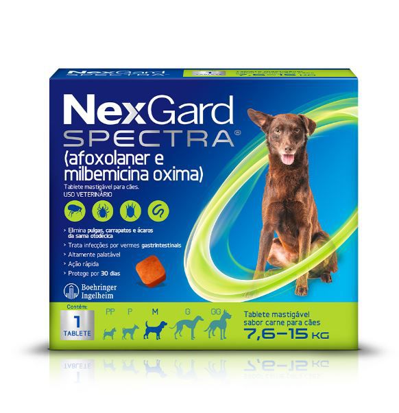 Nexgard Spectra 2,0Mg (7,6 A 15Kg)