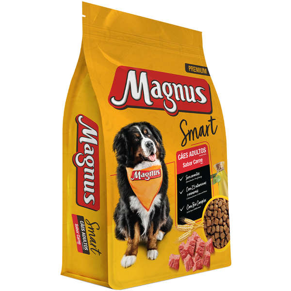 Ração Magnus Smart para Cães Adultos Carne e Frango 20kg