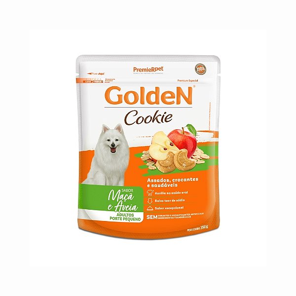 Premier Cookie Cães Pequeno Porte Maçã e Aveia 350g