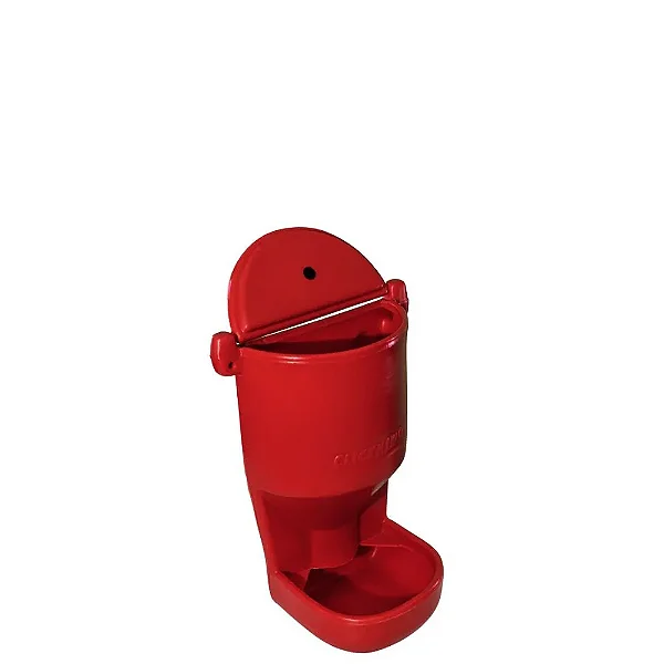 COMEDOURO CLICKNEW VERMELHO 10KG