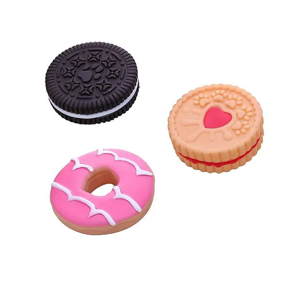 Brinquedo Dog Biscoitos Borracha Macico