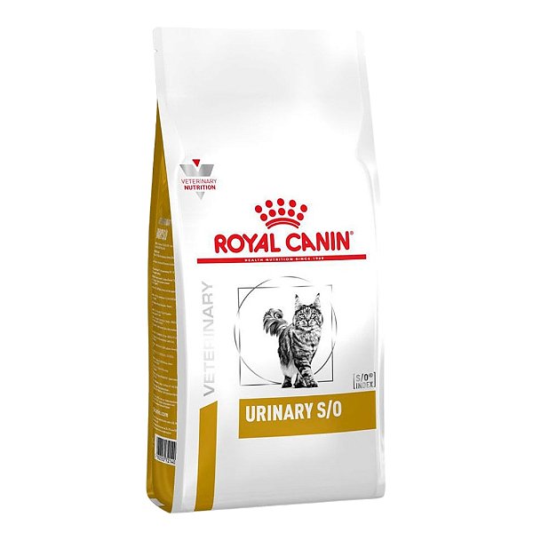 Ração Royal Canin Feline Veterinary Diet Urinary S/O para Gatos 1,5kg