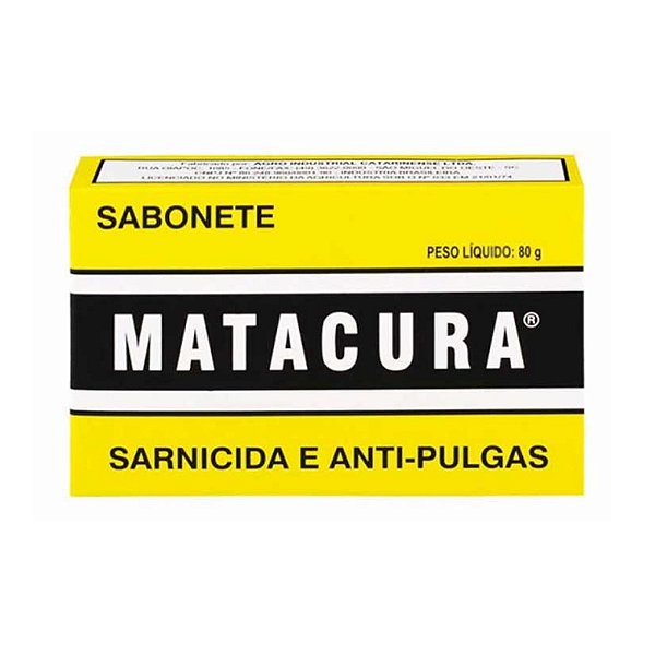 Sabonete em Barra Matacura Sarnicida e Antipulgas 80g