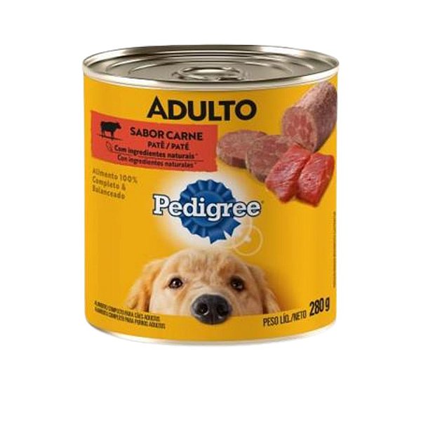 Pate Pedigree Adulto Carne 280G