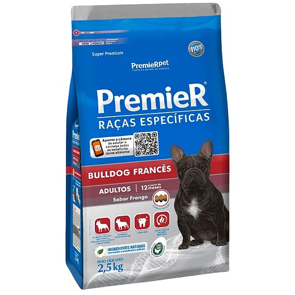 PREMIER RACAS ESP BULLDOG FRANCES AD 2,5KG