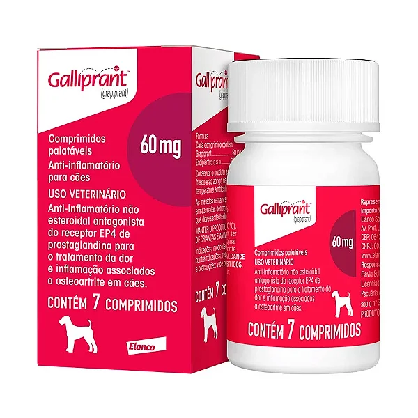 GALLIPRANT 60MG C/7TAB