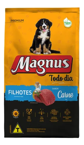 Magnus Todo Dia Filh Carne 10,1 Kg