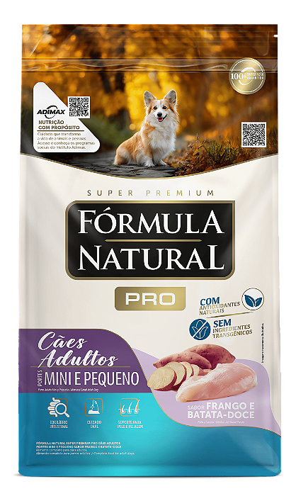 Ração Fórmula Natural PRO Cães Adultos Raças Mini e Pequenas 15kg
