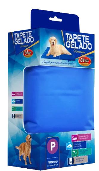 TAPETE GELADO COLOSSO P 50X40CM-AZUL