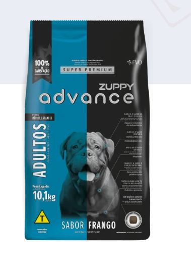 ZUPPY ADVANCE DOG AD MED E GRANDE PORTE 15KG