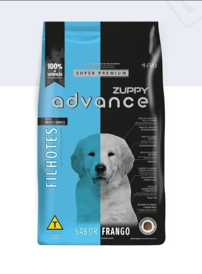 ZUPPY ADVANCE DOG FILH MED E GRANDE PORTE 15KG