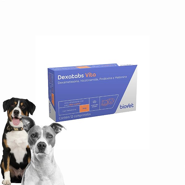 Dexatabs Vita para Cães com 12 Comprimidos