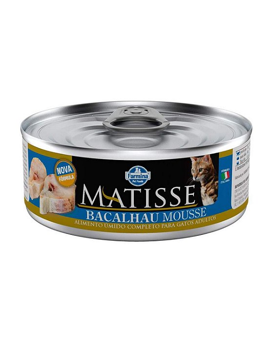 MATISSE CAT UMID WET MOUSSE BACALHAU 85G