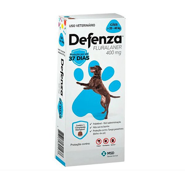 Defenza 400mg (20 A 40kg)