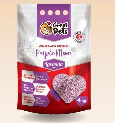 AREIA GRANULADO PURPLE MOON LAVANDA 4KG