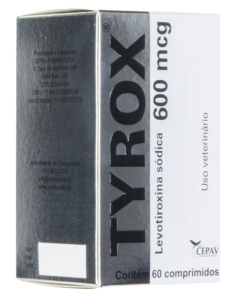 Tyrox 600 Mcg 60comp