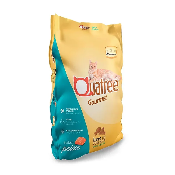QUATREE GOURMET GATO ADULTO PEIXE 20KG