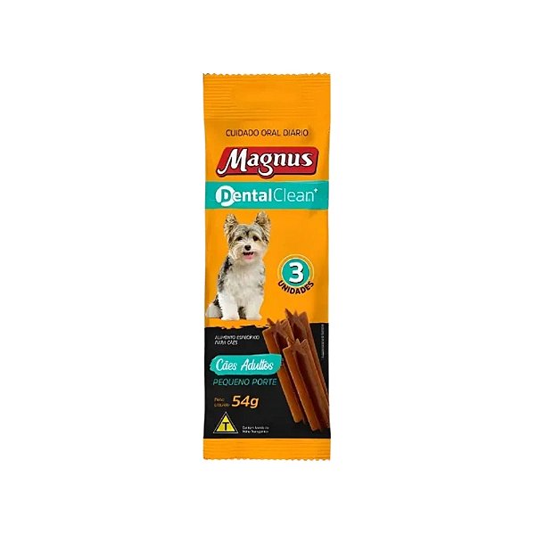 Petisco Magnus Dental Clean para Cachorros Adultos PP 54g