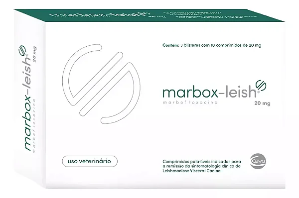 MARBOX-LEISH 20mg Ceva Tratamento da Leishmaniose Canina