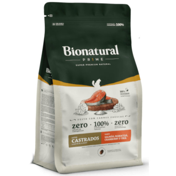 BIONATURAL PRIME GATOS CAST SALMAO