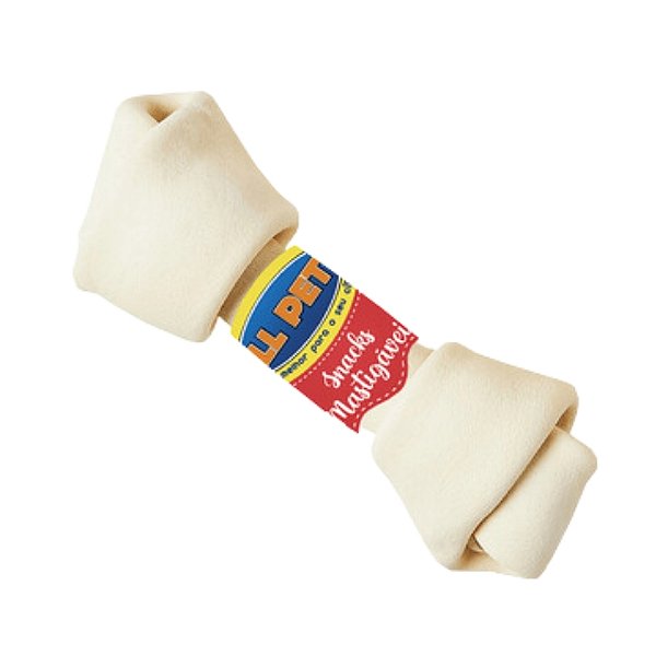 Petisco Osso Nó Natural Nº 8/9 para Cães 1kg Comestível