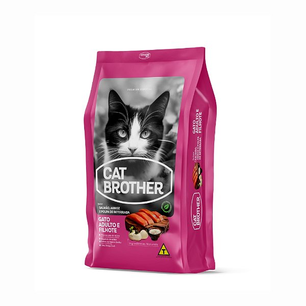 Ração Cat Brother para Gatos Adultos e Filhotes 10,1Kg