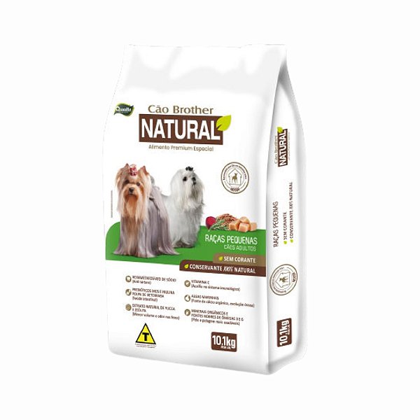 Ração Cão Brother para Cães Adultos Raças Pequenas 1Kg