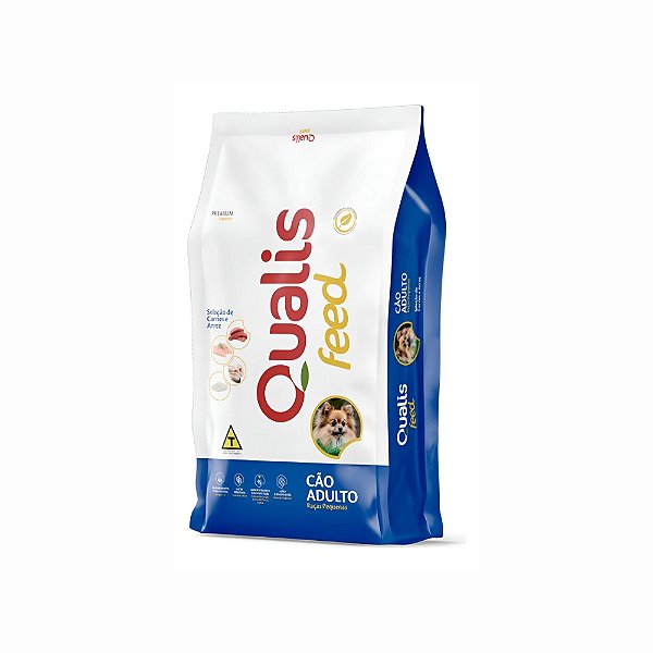 Ração Qualis Fórmula Essencial para Cães Adultos Raças Pequenas 2Kg
