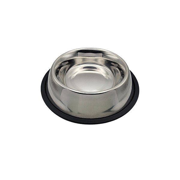 Comedouro Inox Polido para Cães e Gatos Tamanho de 30cm
