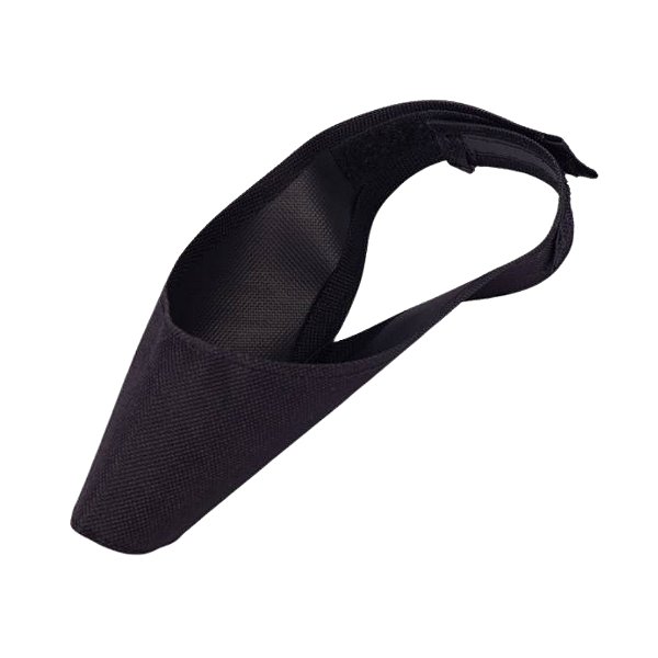 Focinheira De Nylon Com Velcro para Gatos Tamanho M Preta