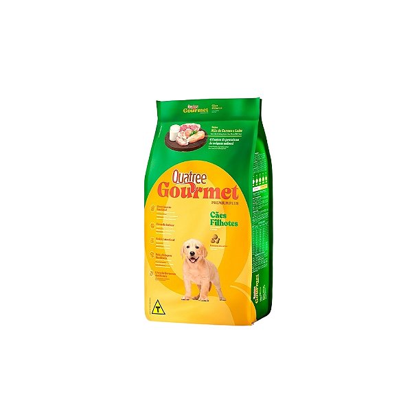 Ração Quatree Gourmet para Cães Filhotes 15kg