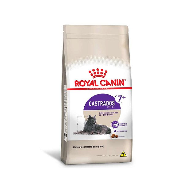 Ração Royal Canin Feline Sterilised 7+ para Gatos 4kg