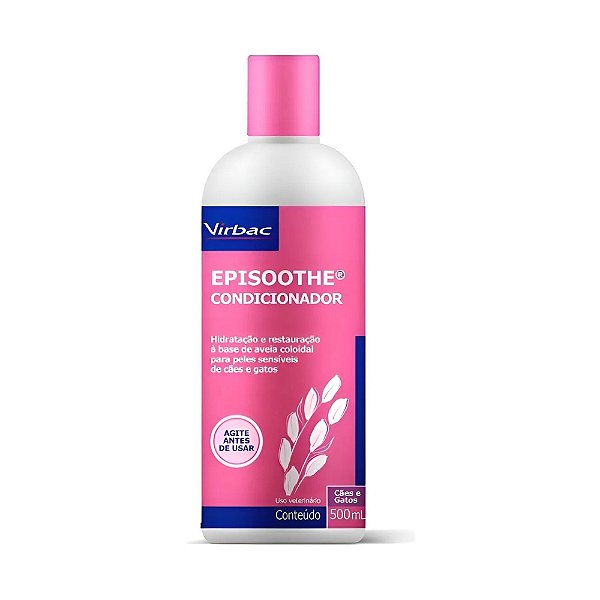 Episoothe Condicionador Virbac para Cães e Gatos 500ml