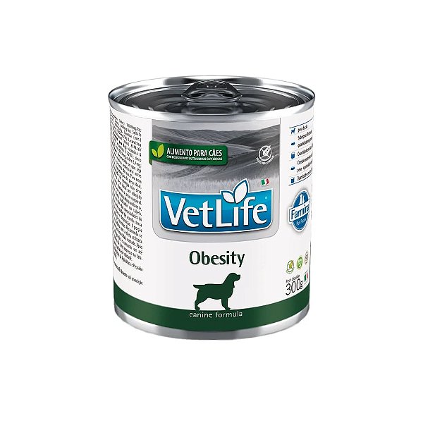 Vet Natural Wet Cães Adultos Obesity 300g
