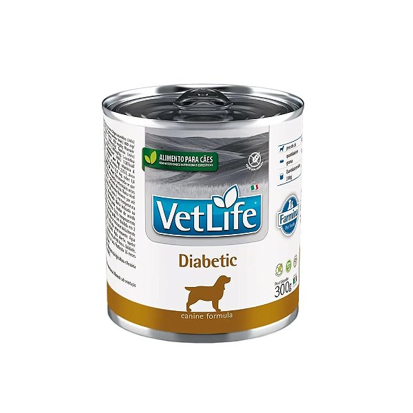Vet Natural Wet Cães Adultos Diabetic 300g