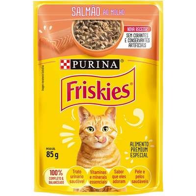 SACHE FRISKIES SALMAO 85G