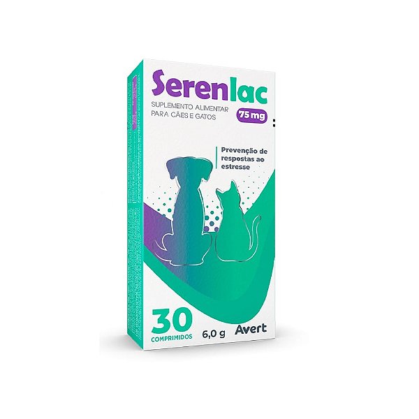 Serenlac 75mg com 30 Comprimidos