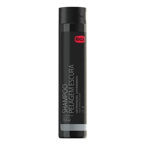 Shampoo Ibasa Pelos Escuros 250ml para Cães