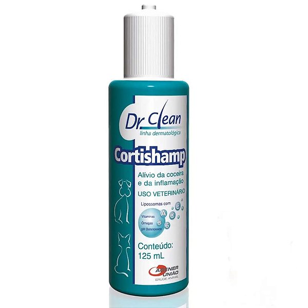Shampoo Cortishamp Agener para Cães e Gatos 125ml