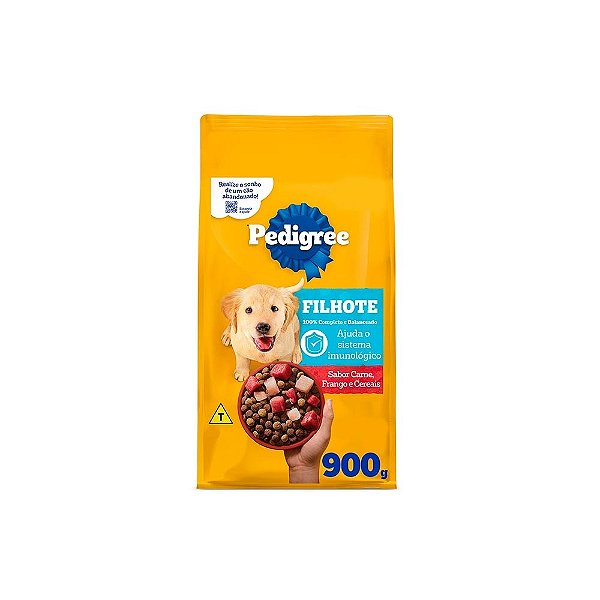 Ração Pedigree Cães Filhotes 900g