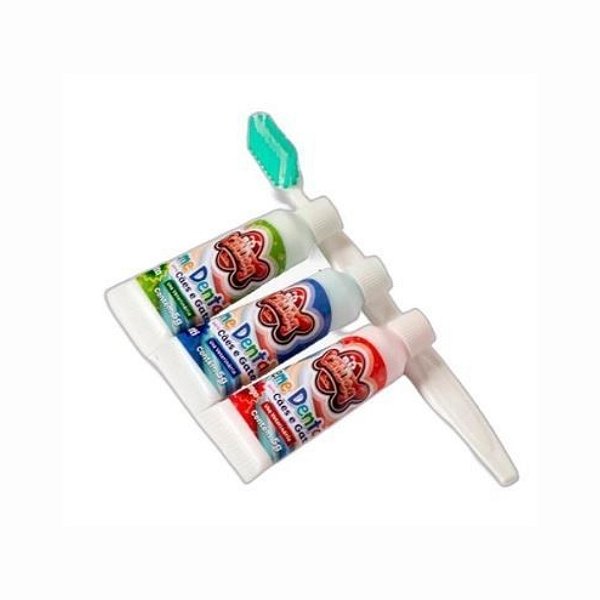 Kit Escova Dental Descartável para Cães e Gatos
