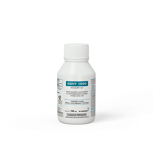 DDVP Nitrosin 1000 Inseticida de Baratas e Formigas 100ml